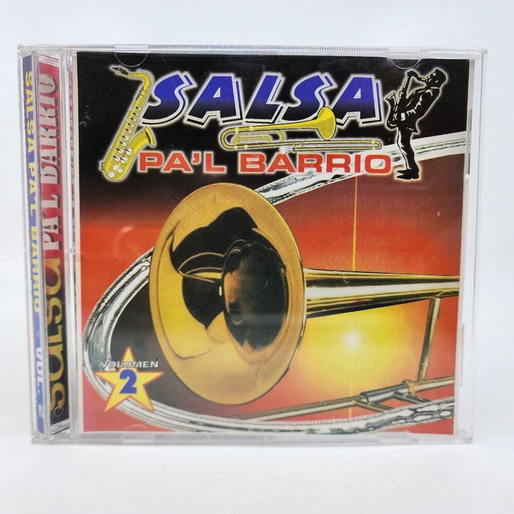 Pa'l Barrio Salsa Audio CD Volumen 2